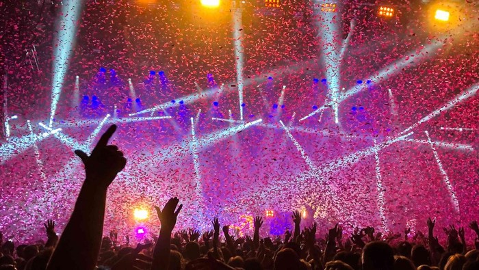 Ilustrasi konser/Foto:Unsplash/ Roger Harris