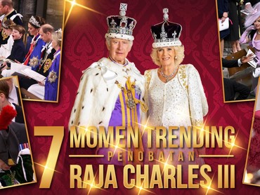 Infografis: 7 Momen Trending Penobatan Raja Charles III