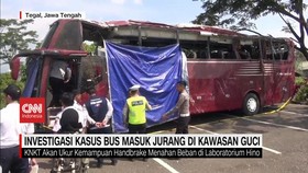 VIDEO: Investigasi Kasus Bus Masuk Jurang di Kawasan Guci