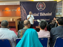 Halalbihalal Pengurus, Ketum PWI Ungkap Rencana Kongres September di Bandung