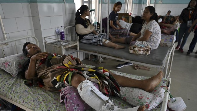 FOTO: Sisa Nestapa usai Bentrok Antar-etnis Renggut 60 Nyawa di India