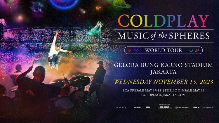 Konser Coldplay 2023: Music of The Spheres World Tour