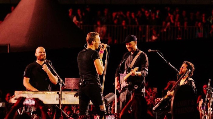 Konser Coldplay/ foto: Instagram/ coldplay