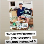 Postingan MrBeast Bagi-bagi Uang Senilai Rp736 Juta Dihapus Instagram, Benarkah Ini Alasannya?
