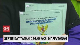 VIDEO: Sertifikat Tanah Cegah Aksi Mafia Tanah