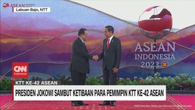 VIDEO: Presiden Jokowi Sambut Ketibaan Para Pemimpin KTT ke-42 ASEAN