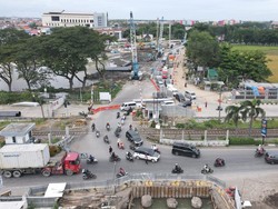 Hindari Aloha! Ada Rekayasa Lalin Selama Pemasangan Bore Pile Flyover