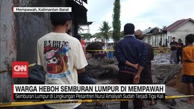 VIDEO: Semburan Lumpur dari Bawah Tanah Hebohkan Warga Wajok Hilir