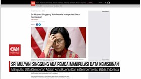 VIDEO: Sri Mulyani Singgung Ada Pemda Manipulasi Data Kemiskinan