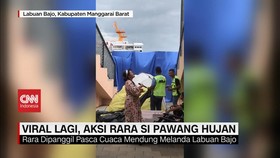 VIDEO: Viral Aksi Rara Si Pawang Hujan pada KTT ASEAN di Labuan Bajo
