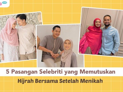 5 Pasangan Selebriti yang Memutuskan Hijrah Bersama Setelah Menikah