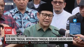 VIDEO: Gus Imin: Tinggal Menunggu Tanggal Golkar Gabung KKIR