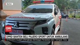 VIDEO: DPRD Banten Beli Pajero Sport Untuk Ambulans