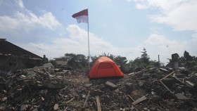 FOTO: Eksekusi Rumah Terdampak Pembangunan Jalan Tol Solo-Yogyakarta