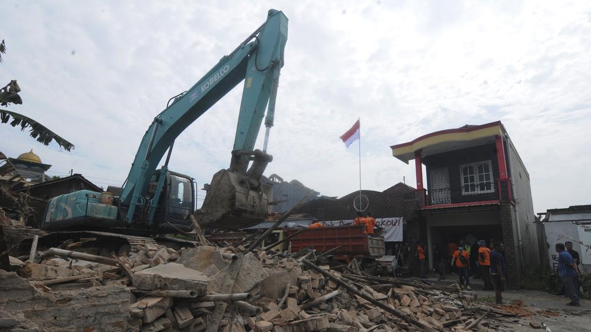 FOTO: Eksekusi Rumah Terdampak Pembangunan Jalan Tol Solo-Yogyakarta