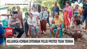 VIDEO: Keluarga Pria Ditembak Polisi di Makassar Protes Tidak Terima