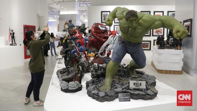 FOTO: Pameran Patung Superhero Terbesar di Asia Hadir di Jakarta