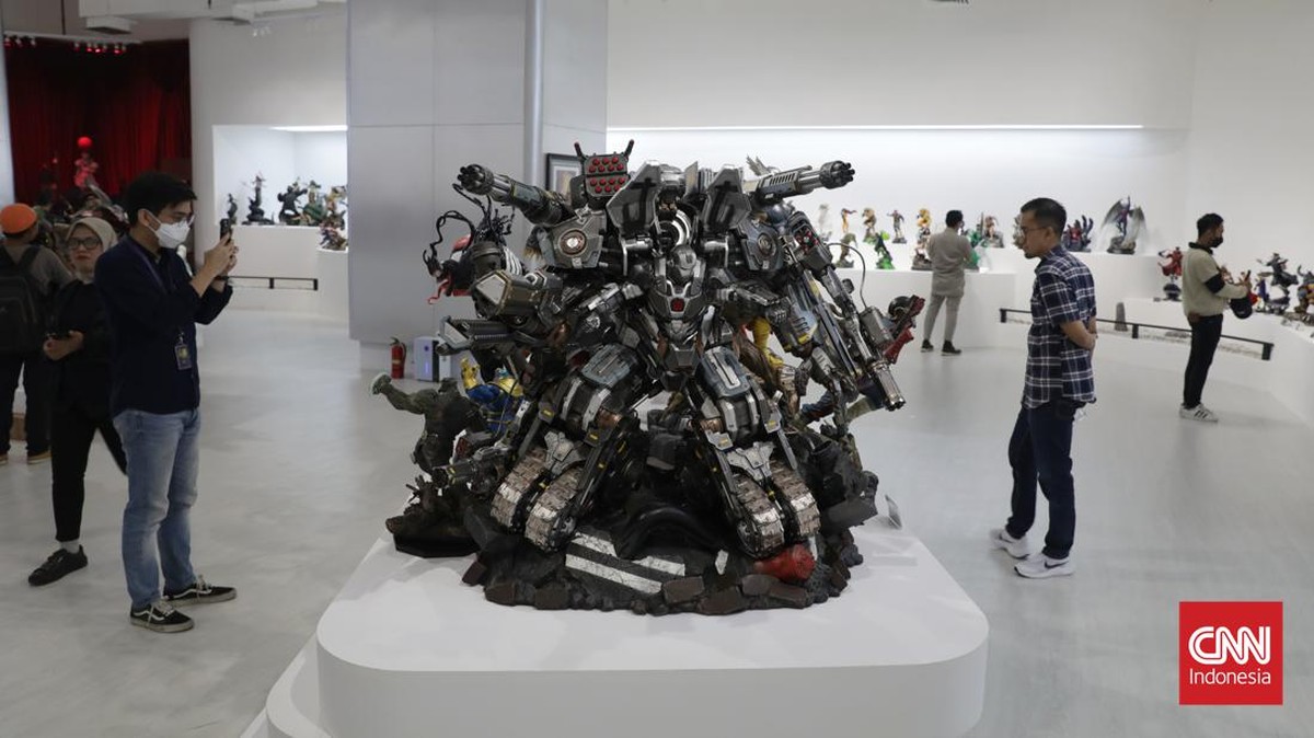FOTO: Pameran Patung Superhero Terbesar di Asia Hadir di Jakarta