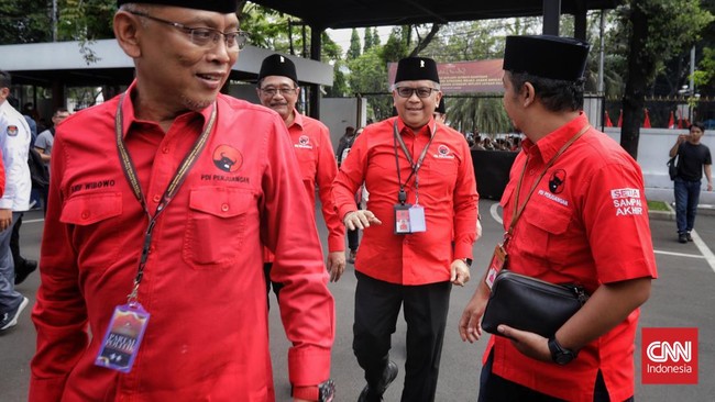 Sekjen Partai Demokrat Teuku Riefky dan Sekjen PDI Perjuangan menggelar pertemuan pada Minggu (11/6) ini.