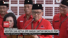 VIDEO: Menteri Dan Ketua DPR Masuk Daftar Bacaleg PDIP