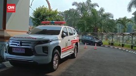 VIDEO: Hanya di DPRD Banten, SUV Pajero Sport Digunakan Jadi Ambulans