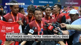 VIDEO: Bulutangkis Beregu Putra Tambah Medali Emas