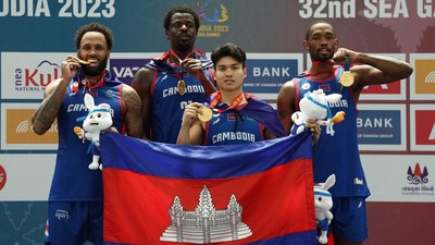 Menpora Dito Ariotedjo kehilangan kata-kata mengetahui tim basket Kamboja diperkuat delapan pemain naturalisasi asal Amerika Serikat di SEA Games 2023.