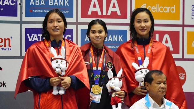 Kontingen Indonesia mencapai target yang diberikan Presiden Joko Widodo soal meraih 69 medali emas SEA Games 2023.