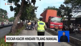 VIDEO: Kocar-Kacir Hindari Tilang Manual