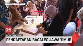 VIDEO: Pendaftaran Bacaleg Jawa Timur
