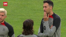 VIDEO: Tinggalkan Barcelona Sergio Busquets Dikabarkan ke Al Hilal