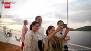 VIDEO: Momen Jokowi Ajak Pemimpin ASEAN Nikmati Sunset di atas Pinisi
