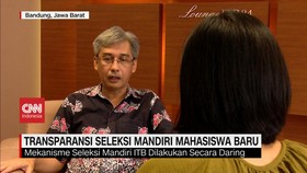 VIDEO: Transparansi Seleksi Mandiri Mahasiswa Baru