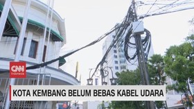 VIDEO: Kota Kembang Belum Bebas Kabel Udara