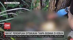VIDEO: Mayat Perempuan Ditemukan Tanpa Busana di Kebun