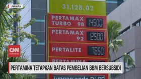 VIDEO: Pertamina Tetapkan Batas Pembelian BBM Bersubsidi
