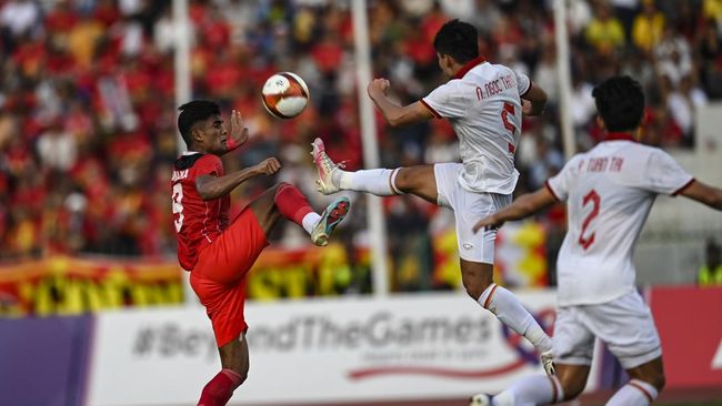 Lineup for U-23 Indonesia vs Vietnam in the 2023 AFF U-23 Cup Final