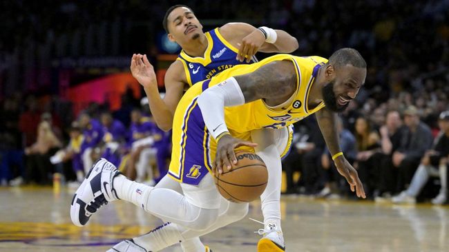 Lakers Sikat Warriors 4-2, Lolos ke Final Wilayah NBA