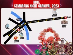 Semarang Night Carnival 2023, Ini Jadwal dan Rute Barunya