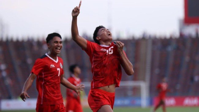 Shin Tae-yong ikut hadir menyaksikan laga semifinal SEA Games 2023 timnas Indonesia U-22 vs Vietnam.