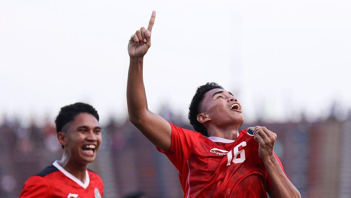 TImnas Indonesia U-22 menang melawan Vietnam dalam lanjutan SEA Games 2023 Kamboja. (Dok. PSSI)