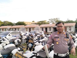 Hore! Polres Manggarai Barat Dapat 25 Kendaraan Listrik Bekas KTT ASEAN