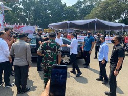 Jokowi Hadiri Puncak Musra di Istora Senayan, Disambut Riuh Relawan