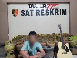 Spesialis Pencuri Tabung Gas di Kendari Ditangkap, 2 Pelaku Lain Buron