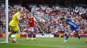 Hasil Liga Inggris: Brighton Gasak Arsenal 3-0, Man City di Atas Angin