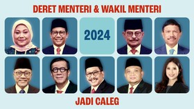 INFOGRAFIS: Deret Menteri & Wakil Menteri Jadi Caleg 2024