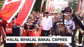 VIDEO: Ganjar dan Anies Hadiri Halal Bihalal dan Temu Relawan
