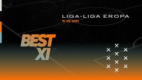 INFOGRAFIS: Best 11 Liga Eropa, Lewandowski Ujung Tombak