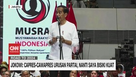 VIDEO: Jokowi: Capres-Cawapres Urusan Partai, Nanti Saya Bisiki Kuat