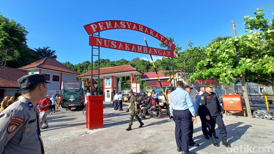 Lapas Nusakambangan Kawasan Pulau Nusakambangan yang terdapat berbagai Lembaga Pemasyarakatan (Lapas) dengan tingkat resiko tinggi, Senin (15/5/2023).